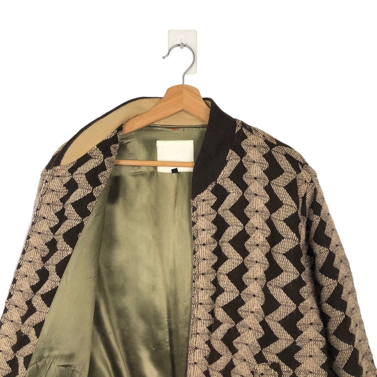 Japanese Brand VINTAGE NAVAJO BOMBER JACKET NAVAJO ISSEY MIYAKE STYLE Size US M / EU 48-50 / 2 - 9 Thumbnail
