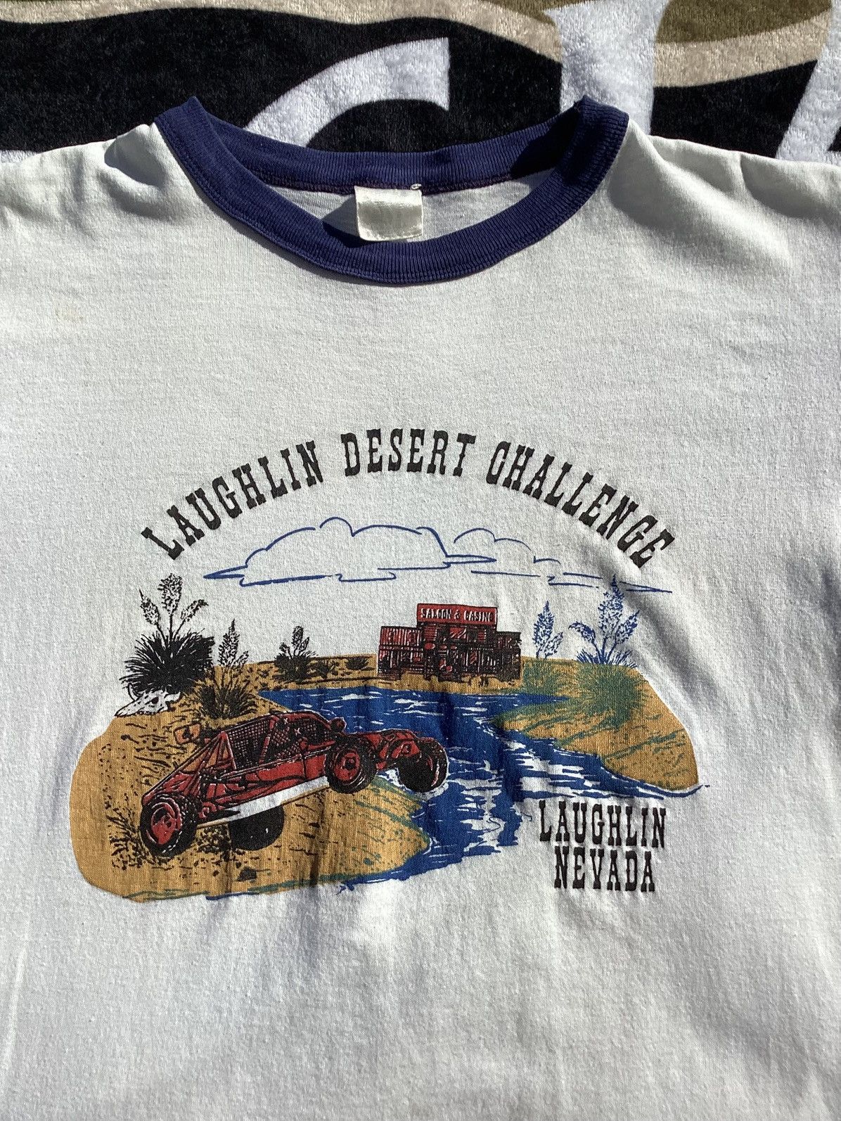 Other Vtg 190s/90s Laughlin Nevada offroad buggy desert challengeT Size US L / EU 52-54 / 3 - 2 Thumbnail