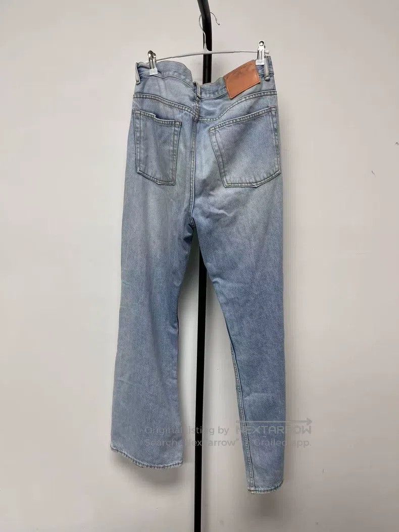 Acne Studios Acne Studios Painted Wide Leg Mid-Rise Loose Fit Jeans Size US 32 / EU 48 - 2 Thumbnail