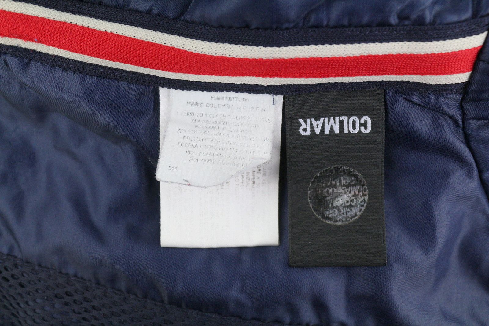 Colmar 44 Red Vintage Hidden Hood Full Zip Lined Lightweight 86456 Size US S / EU 44-46 / 1 - 6 Thumbnail
