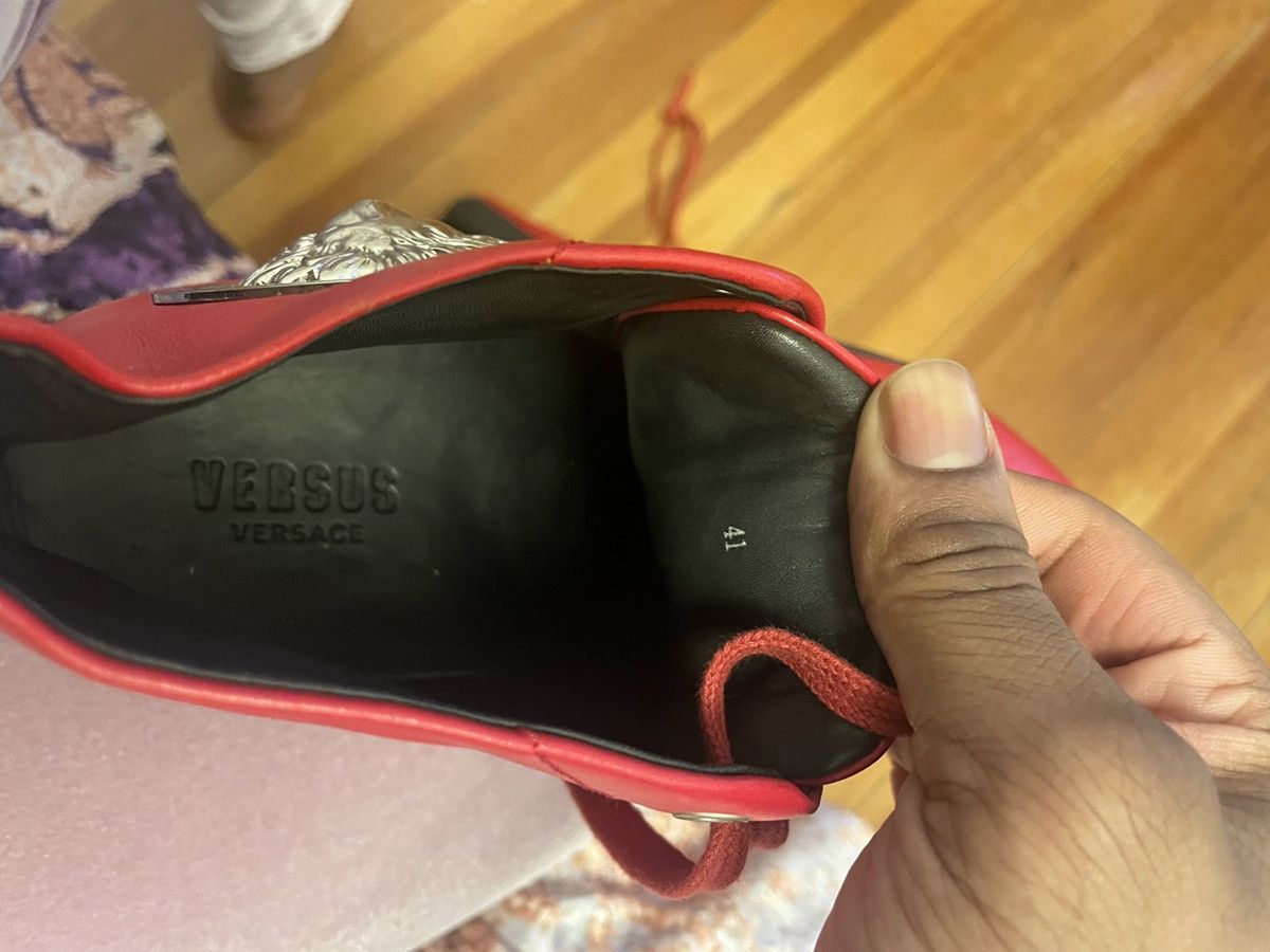 Versace Red Versace sneakers Size US 8.5 / EU 41-42 - 5 Thumbnail