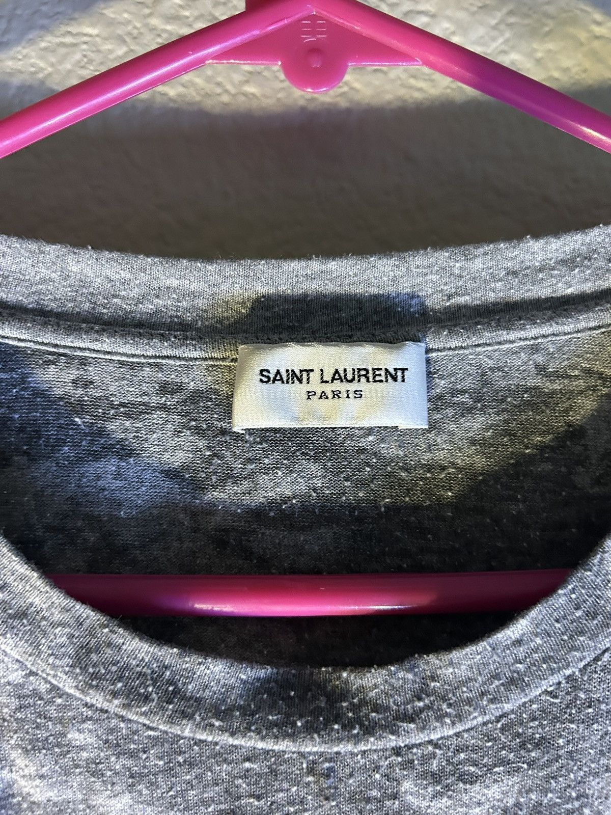 Saint Laurent Paris Saint Laurent Paris Rive Gauche shirt Size US S / EU 44-46 / 1 - 3 Thumbnail