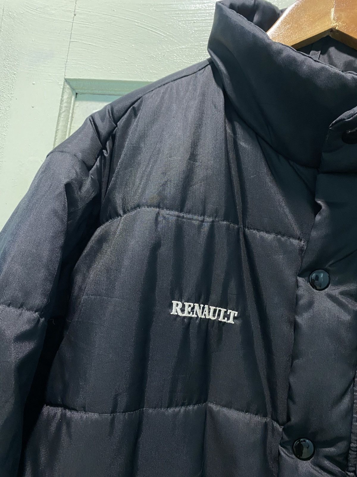 United Colors Of Benetton Vtg 90s Benetton Renault F1 World Champion Racing Puffer Size US L / EU 52-54 / 3 - 6 Thumbnail