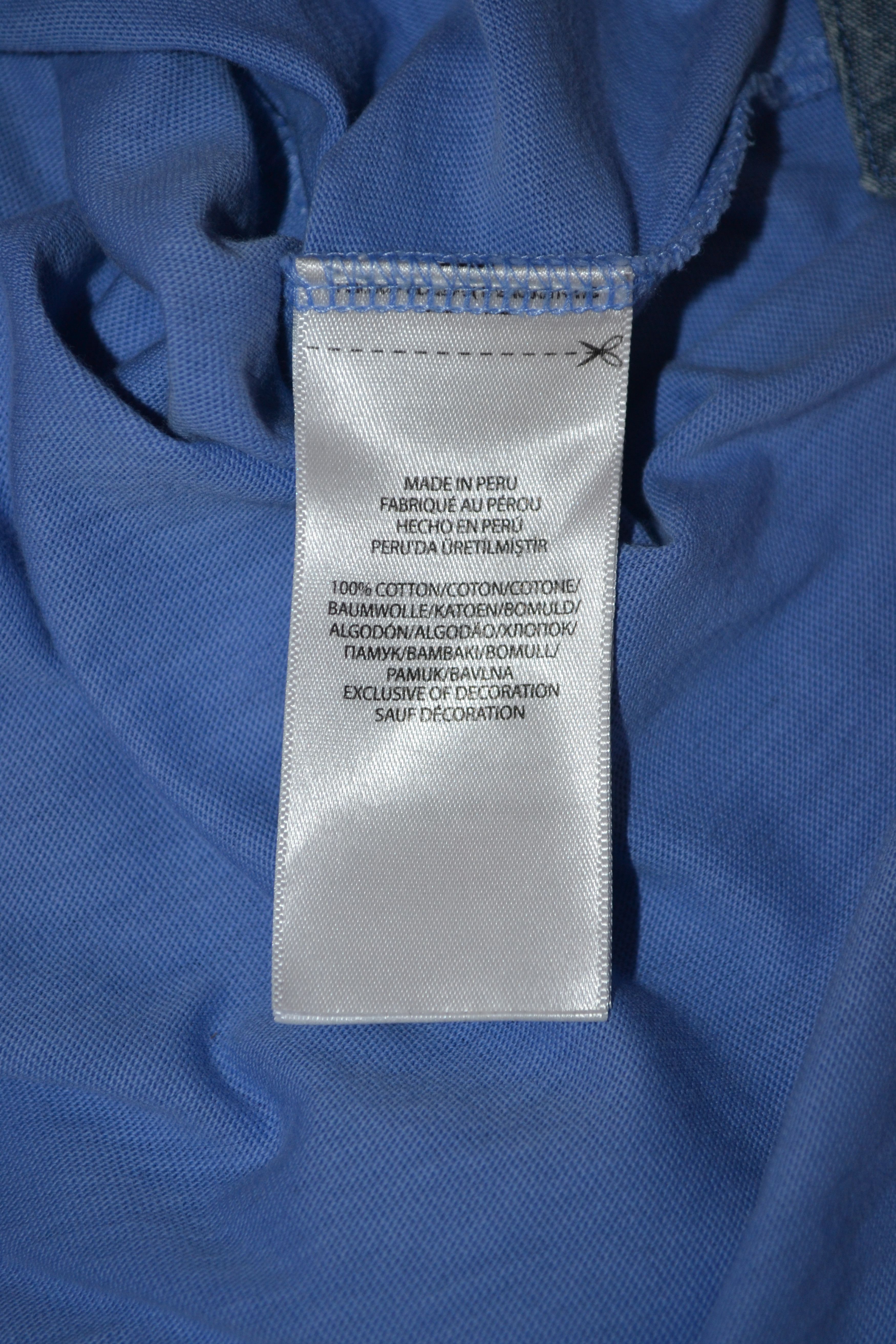 Polo Ralph Lauren Dress Polo Ralph Lauren Blue Maxi | Vintage T-shirt Size M / US 6-8 / IT 42-44 - 7 Thumbnail