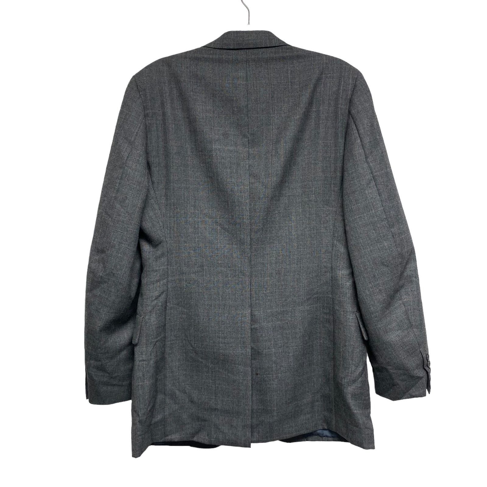 Vintage JW Robinson's Plaid 2 Button Sports Coat Blazer Size 42L - 6 Thumbnail