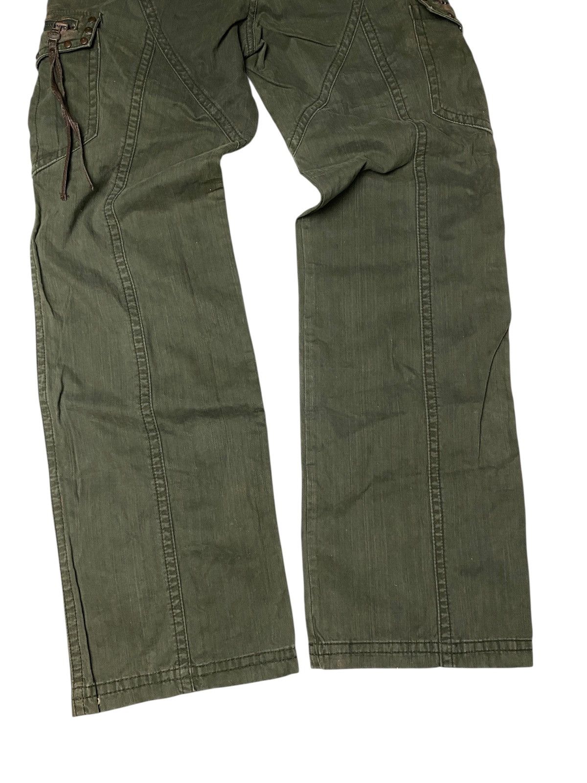 Hysteric Glamour 2000's DOHC Multipocket Studded Cargo Pants Size US 28 / EU 44 - 11 Thumbnail