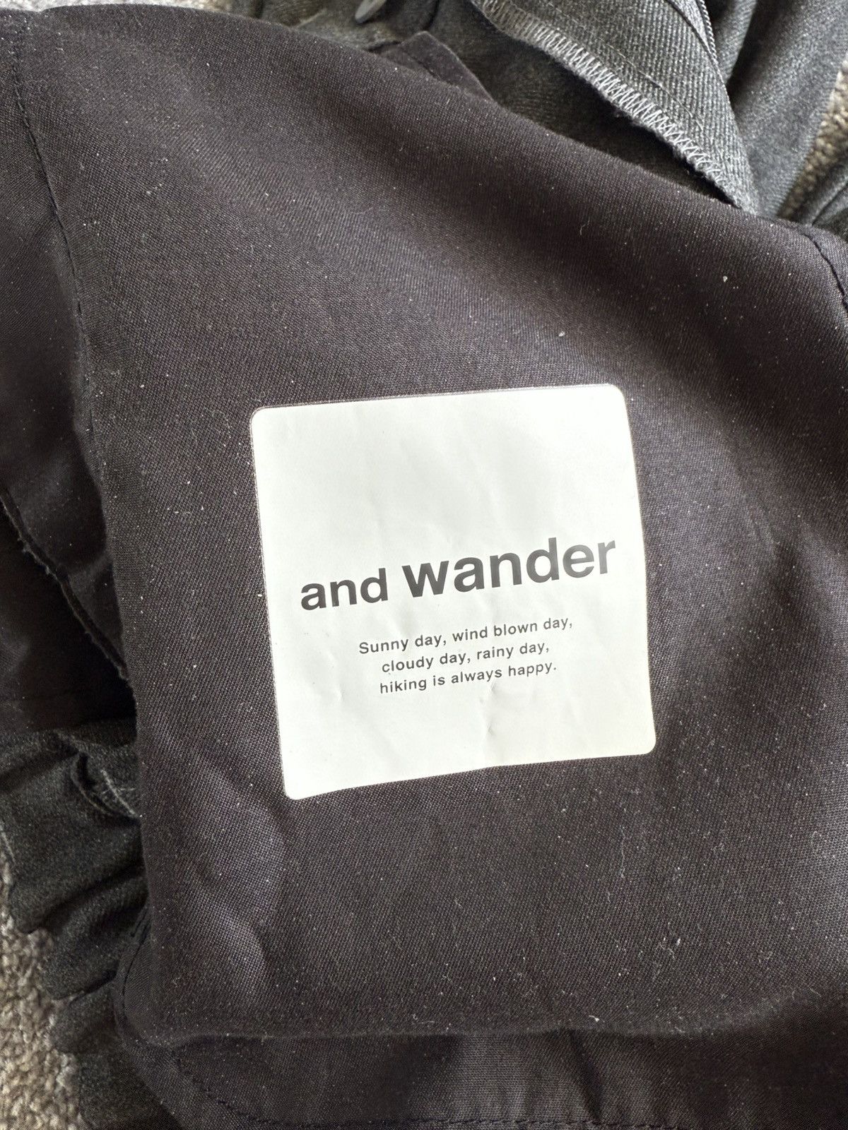 And Wander Serge Stretch Pants Size US 32 / EU 48 - 6 Thumbnail