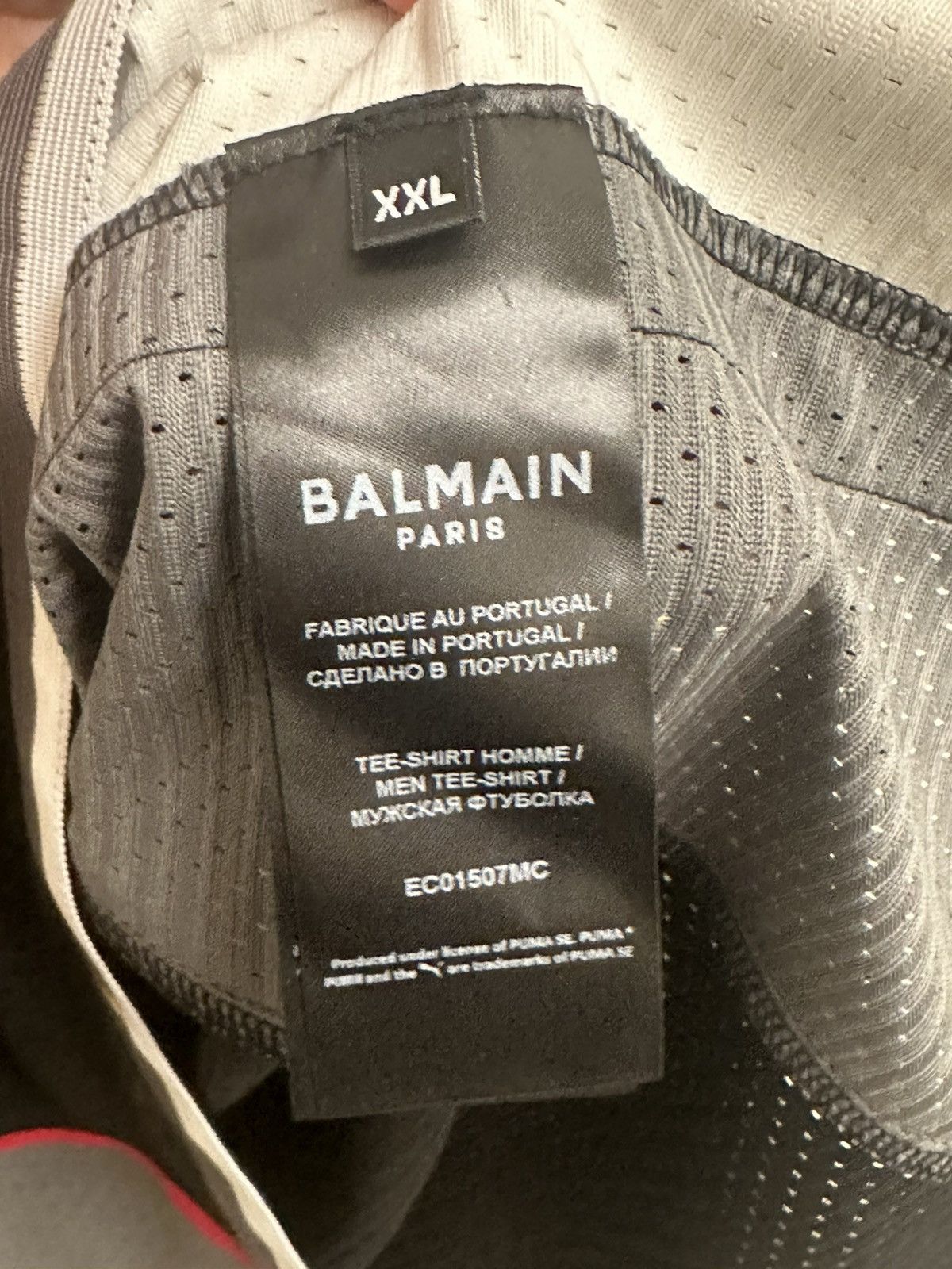 Balmain Balmain x Puma basketball jersey Size US XXL / EU 58 / 5 - 6 Thumbnail