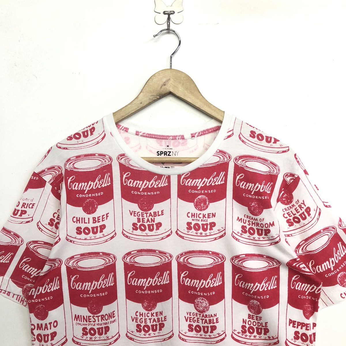 Andy Warhol × Uniqlo Uniqlo X Andy Warhol Art Campbells Soup Fullprint Tshirt Size US M / EU 48-50 / 2 - 3 Thumbnail