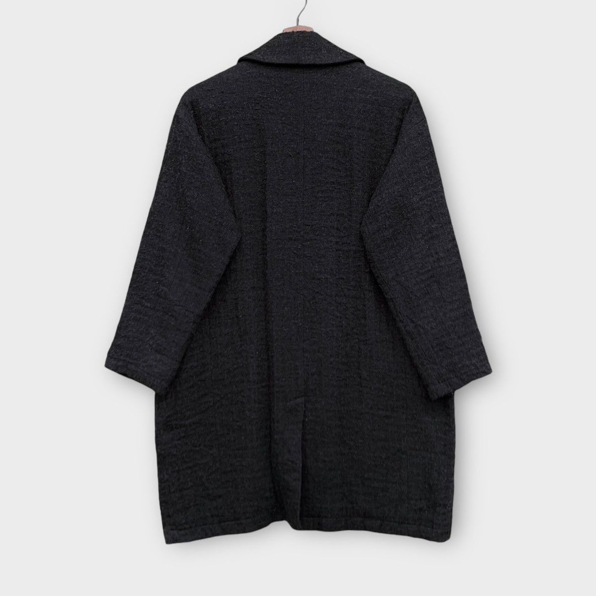 Issey Miyake VINTAGE ISSEY MIYAKE PLANTATION DOUBLE BREASTED WOOL JACKET Size US M / EU 48-50 / 2 - 2 Thumbnail