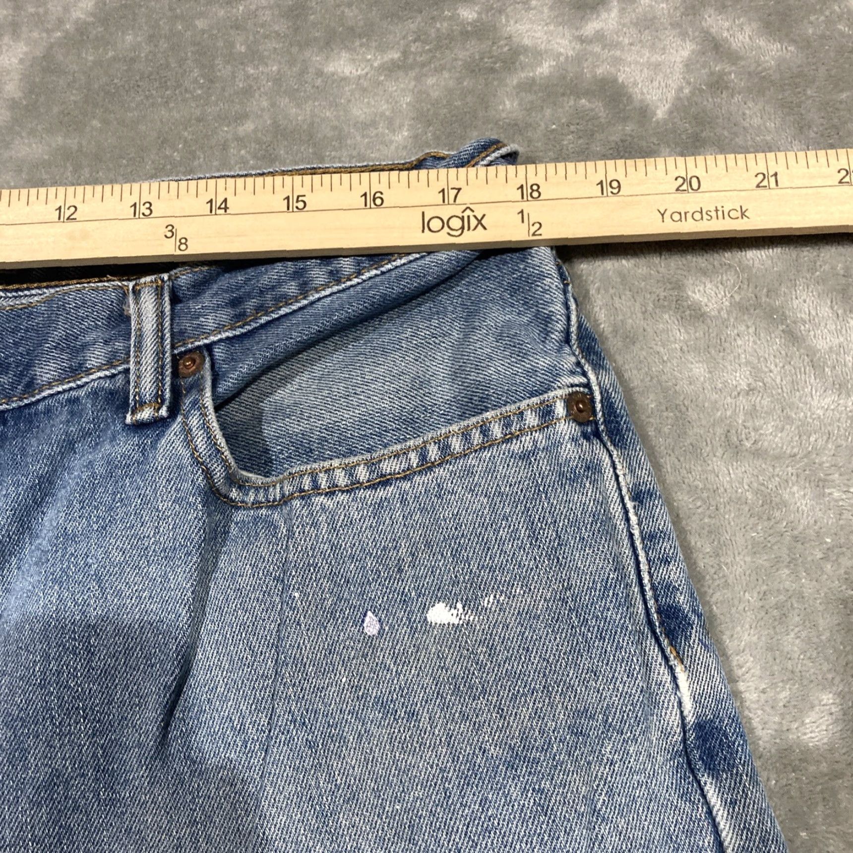 Levi's VINTAGE Levi's 560 Jeans Men’s 36x31 Blue Denim Comfort Fit Baggy 90s USA Y2k Straight Jeans Mens Size US 36 / EU 52 - 3 Thumbnail
