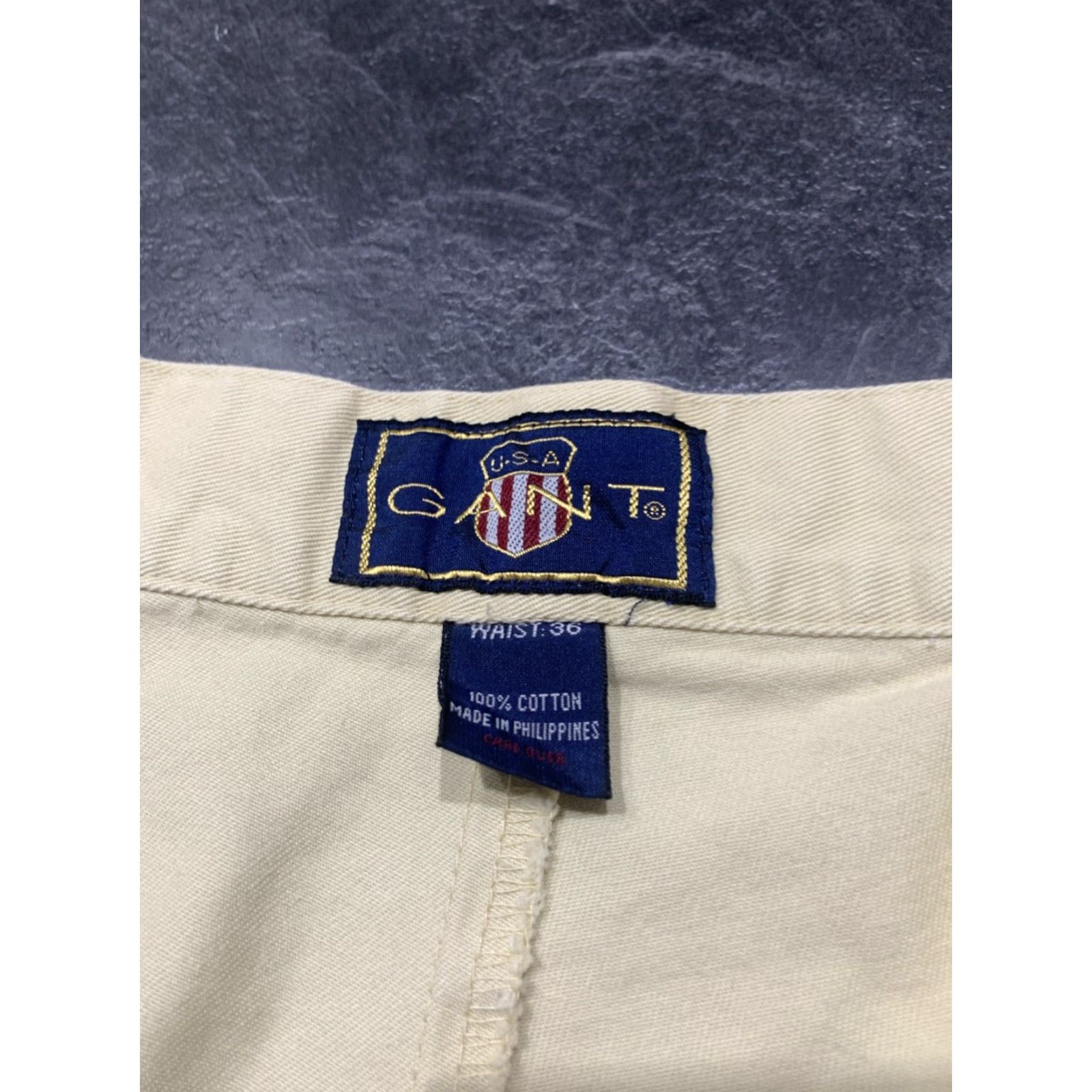 Gant GANT Men's Shorts Size 36 Cotton Chino Casual Summer 90s Vintage-inspired Size US 36 / EU 52 - 4 Thumbnail