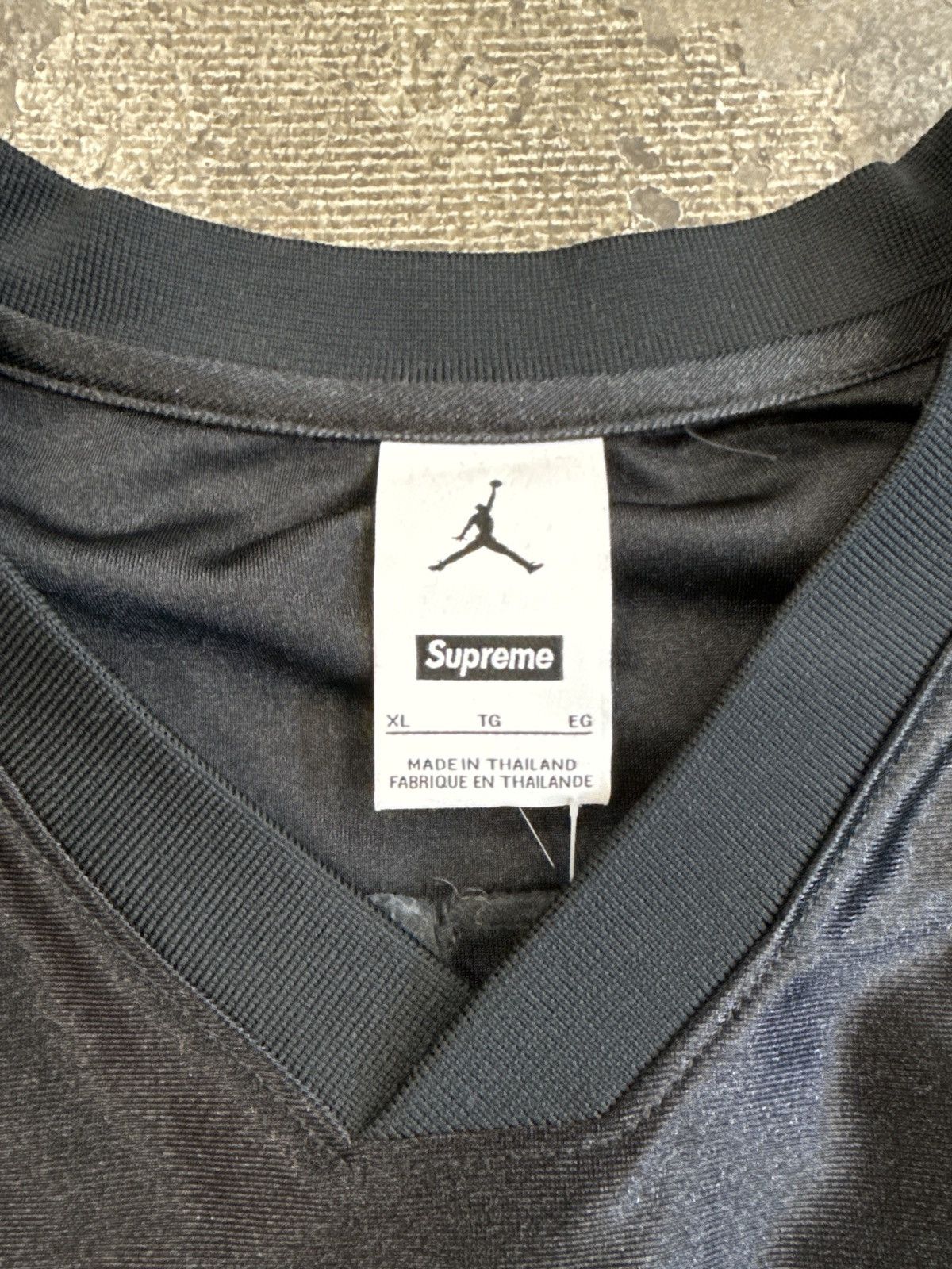 Jordan Brand × Supreme Supreme Jordan Warm Up Jersey Size US XL / EU 56 / 4 - 8 Thumbnail