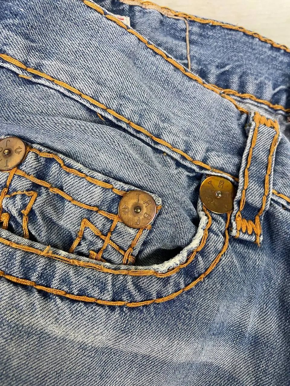 True Religion Vintage True Religion Denim Jeans Y2K Japan Size US 30 / EU 46 - 6 Thumbnail