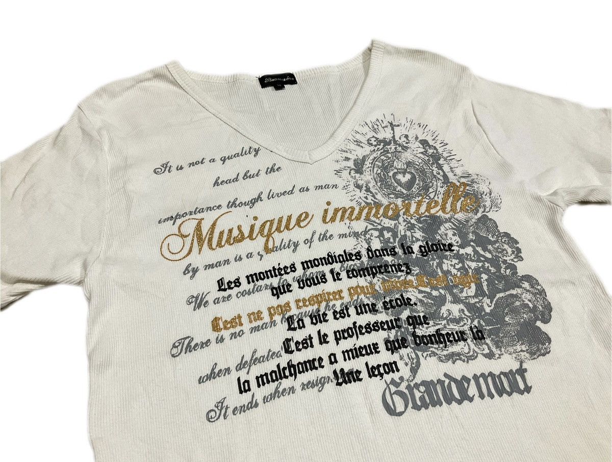 If Six Was Nine 🔥Crazy Y2K Beaumere Poem Shirt Gothic Punk Size US M / EU 48-50 / 2 - 1 Thumbnail
