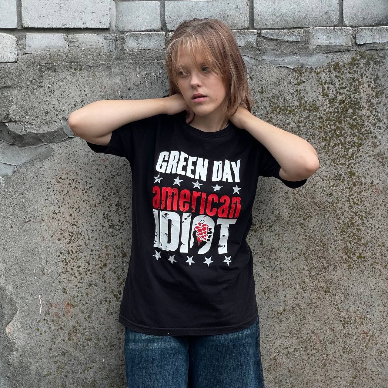 Vintage Vintage T-shirts Green Day American Idiot Rock Band Tee Size L / US 10 / IT 46 - 1 Thumbnail