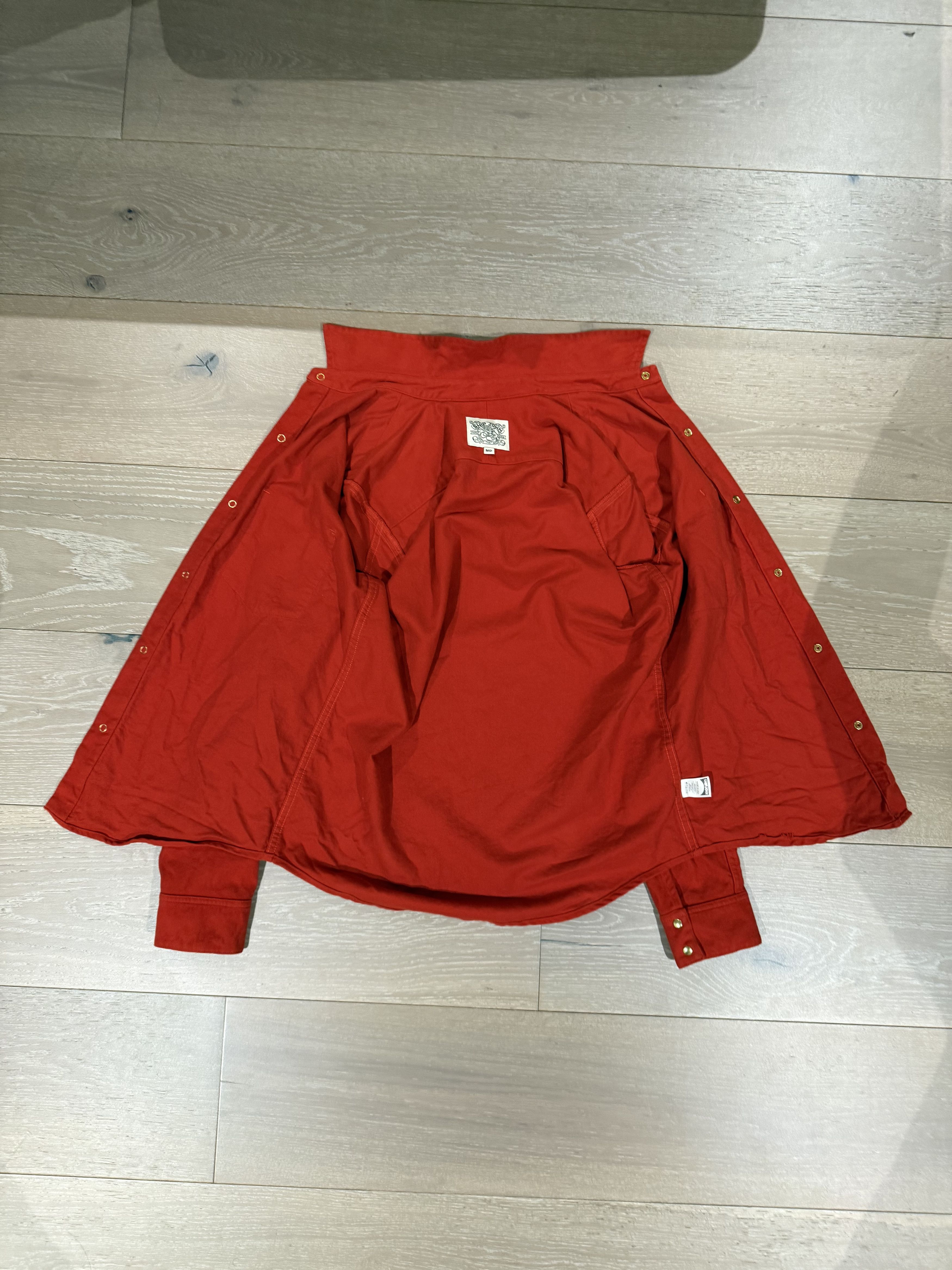 Ship John 💚 Ship John Jerry Shirt Heirloom Red Moleskin Medium NEW Size US M / EU 48-50 / 2 - 8 Thumbnail