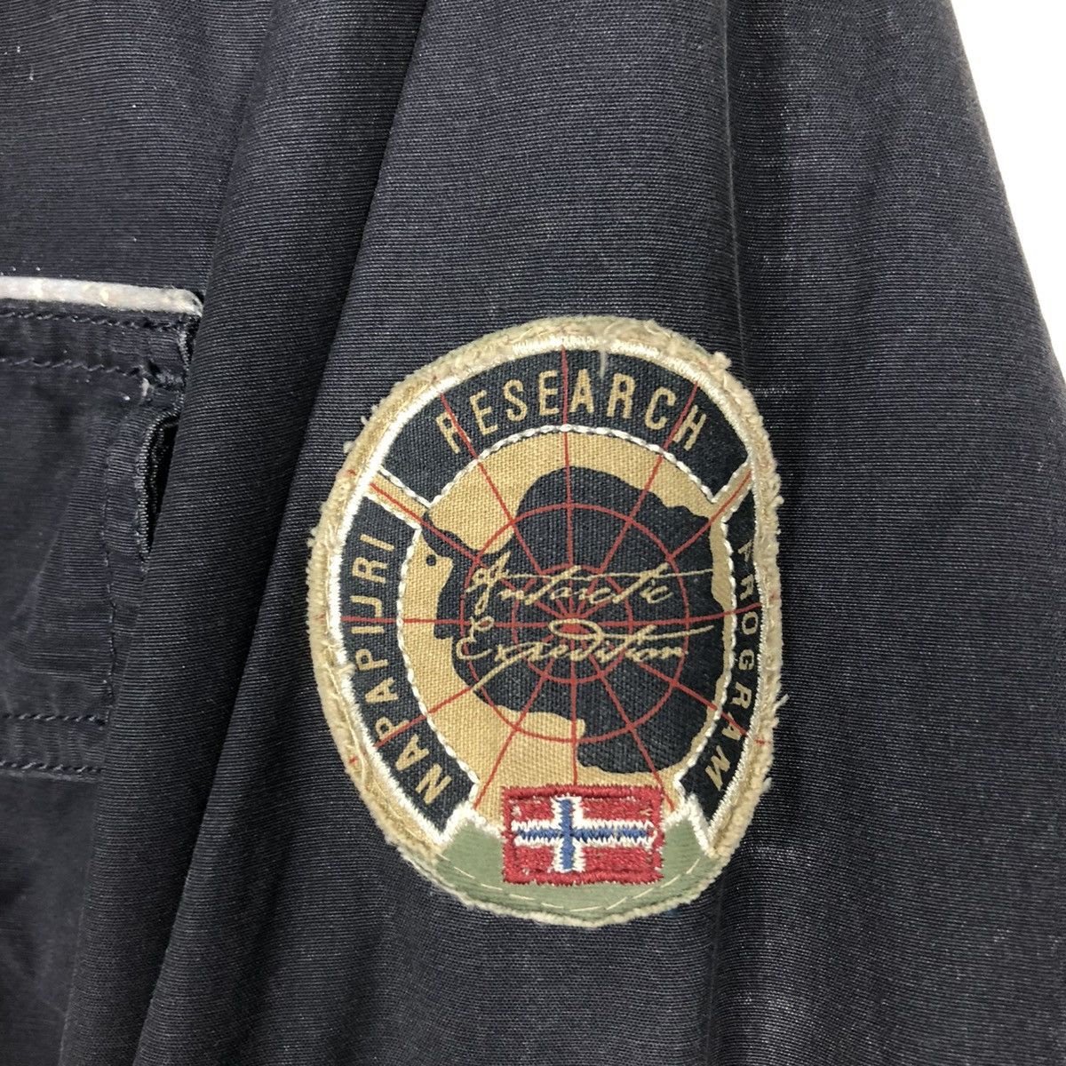 Napapijri 🔥VINTAGE NAPAPIJRI JACKET BIG LOGO BLANKET Size US S / EU 44-46 / 1 - 18 Thumbnail