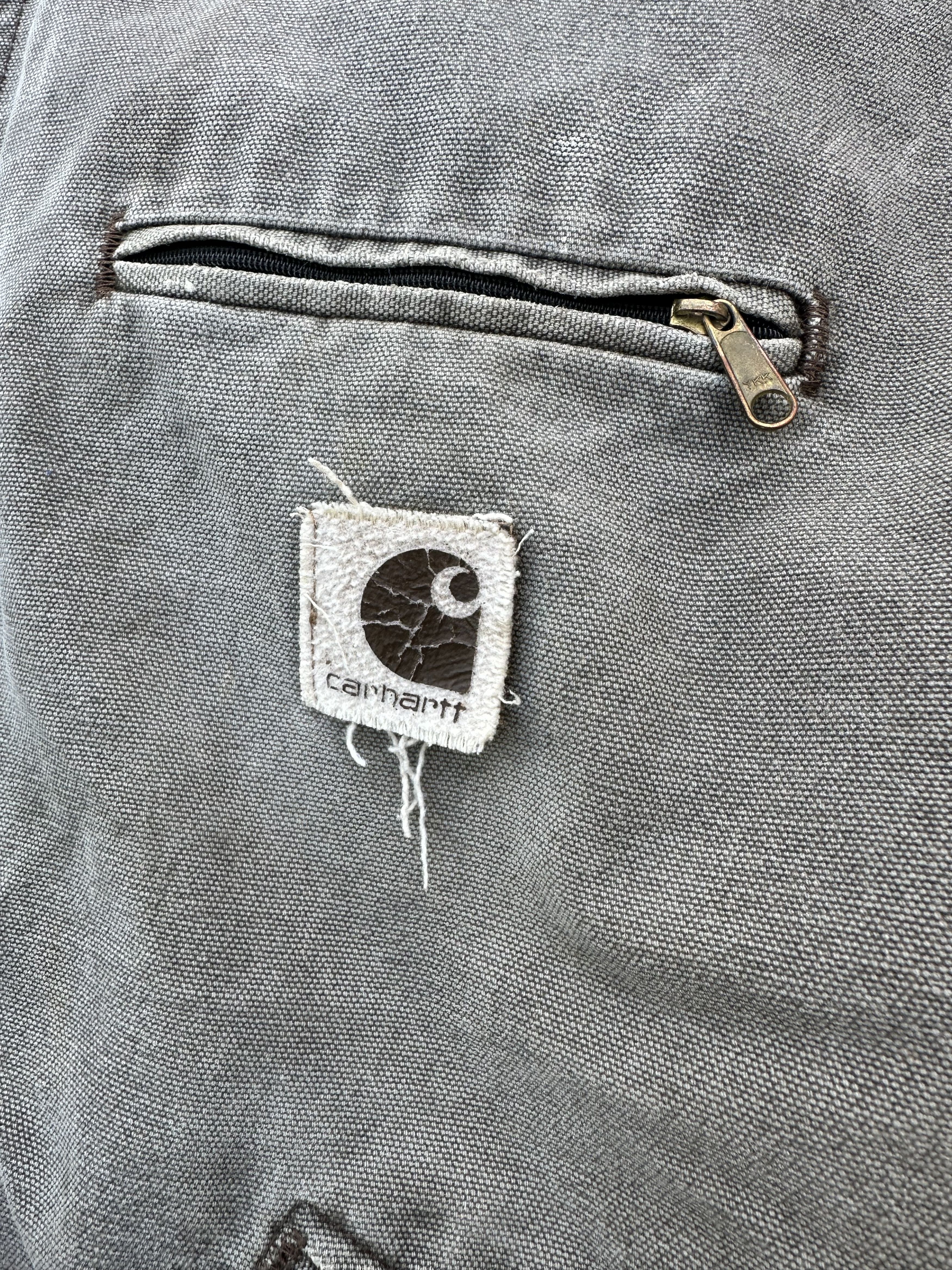 Carhartt Vintage Sun faded Carhartt J43 CHT Detroit Jacket – Size US XL / EU 56 / 4 - 4 Thumbnail