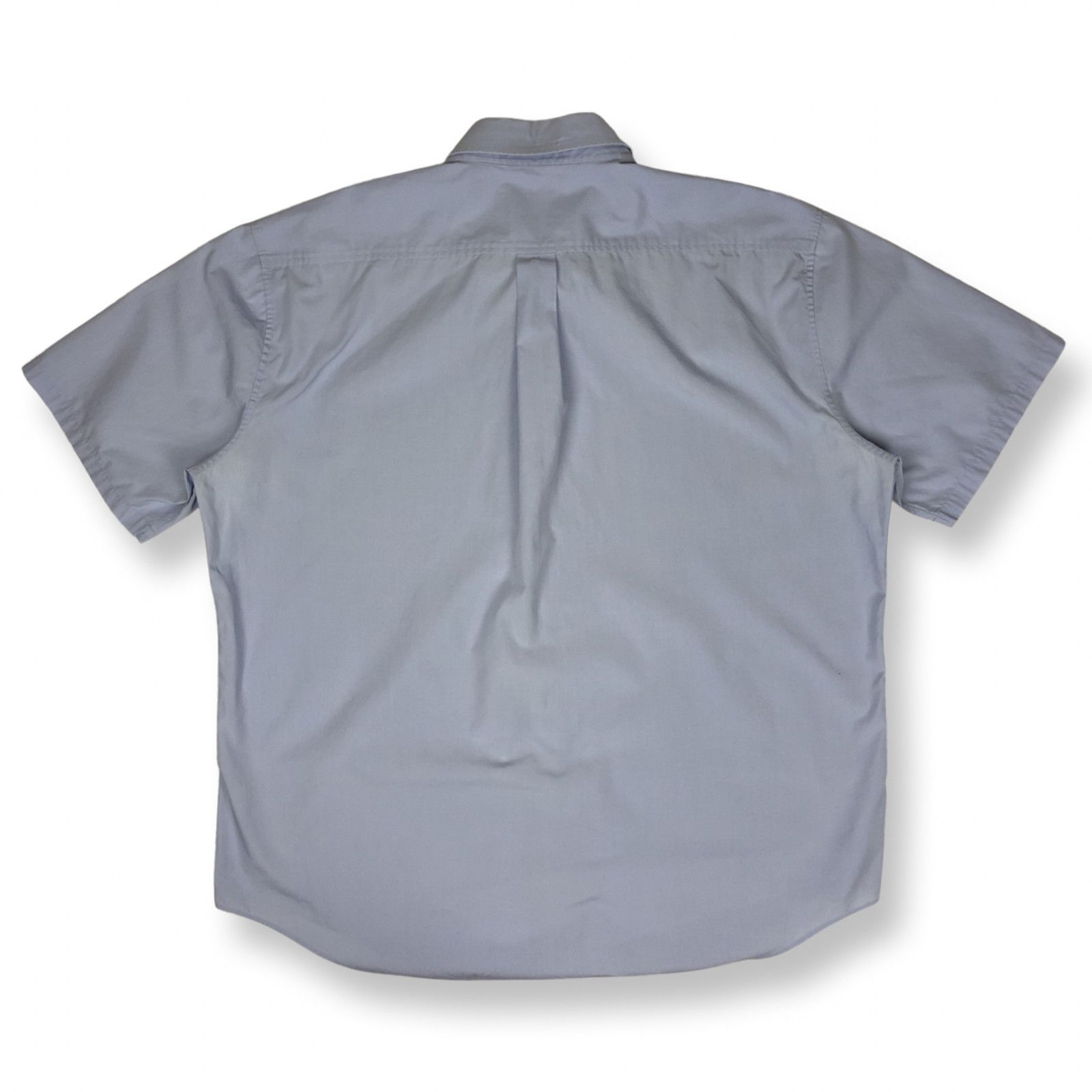 Yves Saint Laurent Yves Saint Laurent YSL Logo Blue Shirt Size US XL / EU 56 / 4 - 5 Thumbnail