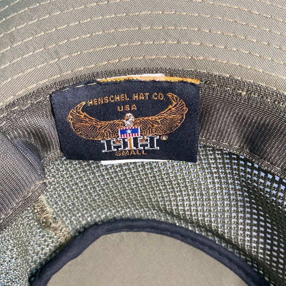 Herschel Supply Co. Green Mesh Pathfinder Henschel Hat Size Small Made in USA SP Size ONE SIZE - 2 Thumbnail