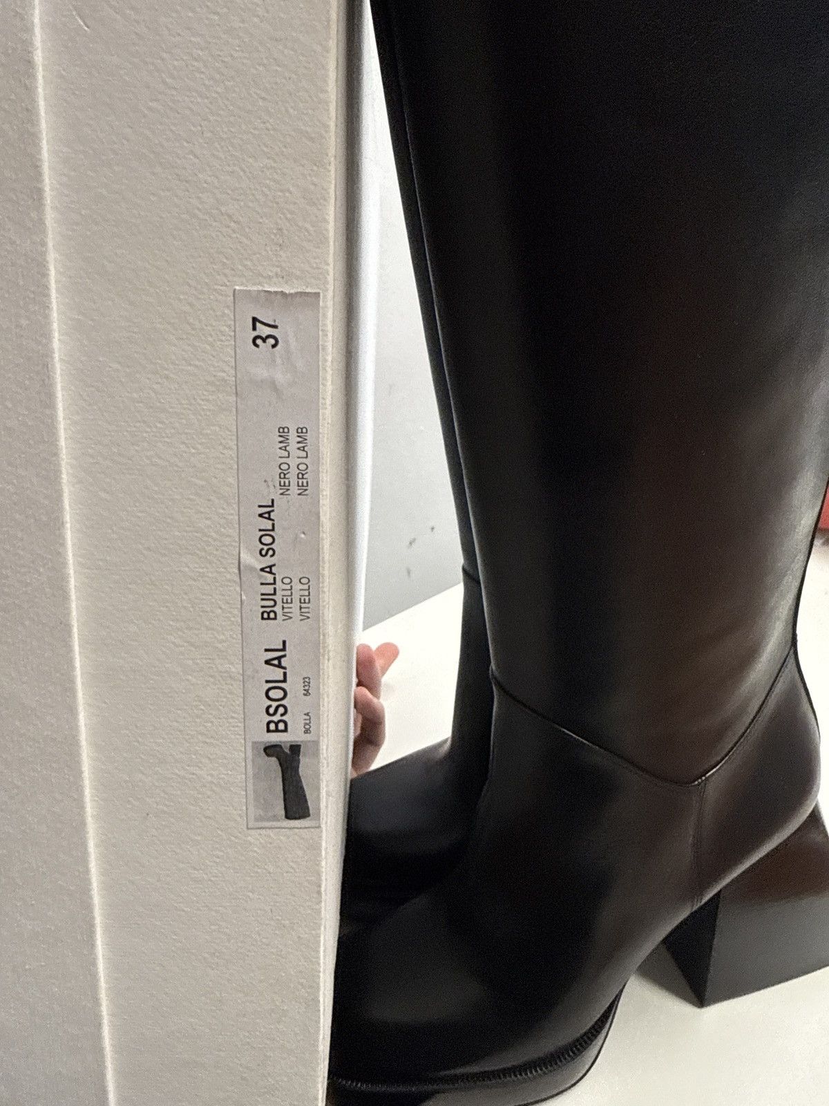 Nodaleto Nodaleto Platform Vitello Boots Size US 7 / IT 37 - 3 Thumbnail
