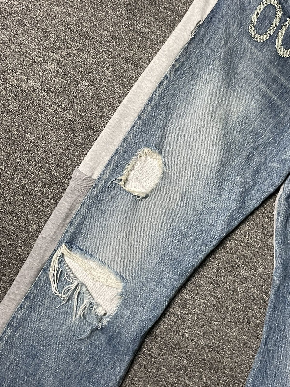 Undercover UNDERCOVER IMMADTOO HYBRID JEANS (90) Size US 30 / EU 46 - 5 Thumbnail