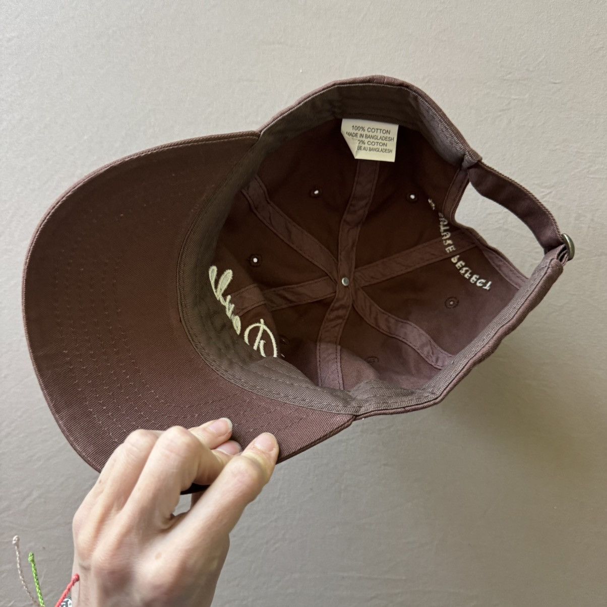 Other The Future Perfect brown baseball cap Size ONE SIZE - 5 Thumbnail