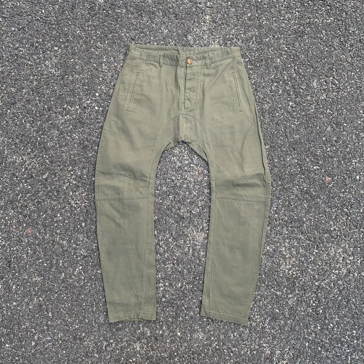 Designer × Vivienne Westwood SICKSS💥 VIVIENNE WESTWOOD MAN DROP CROTCH CURVE BANANA LEGS Size US 32 / EU 48 - 1 Thumbnail