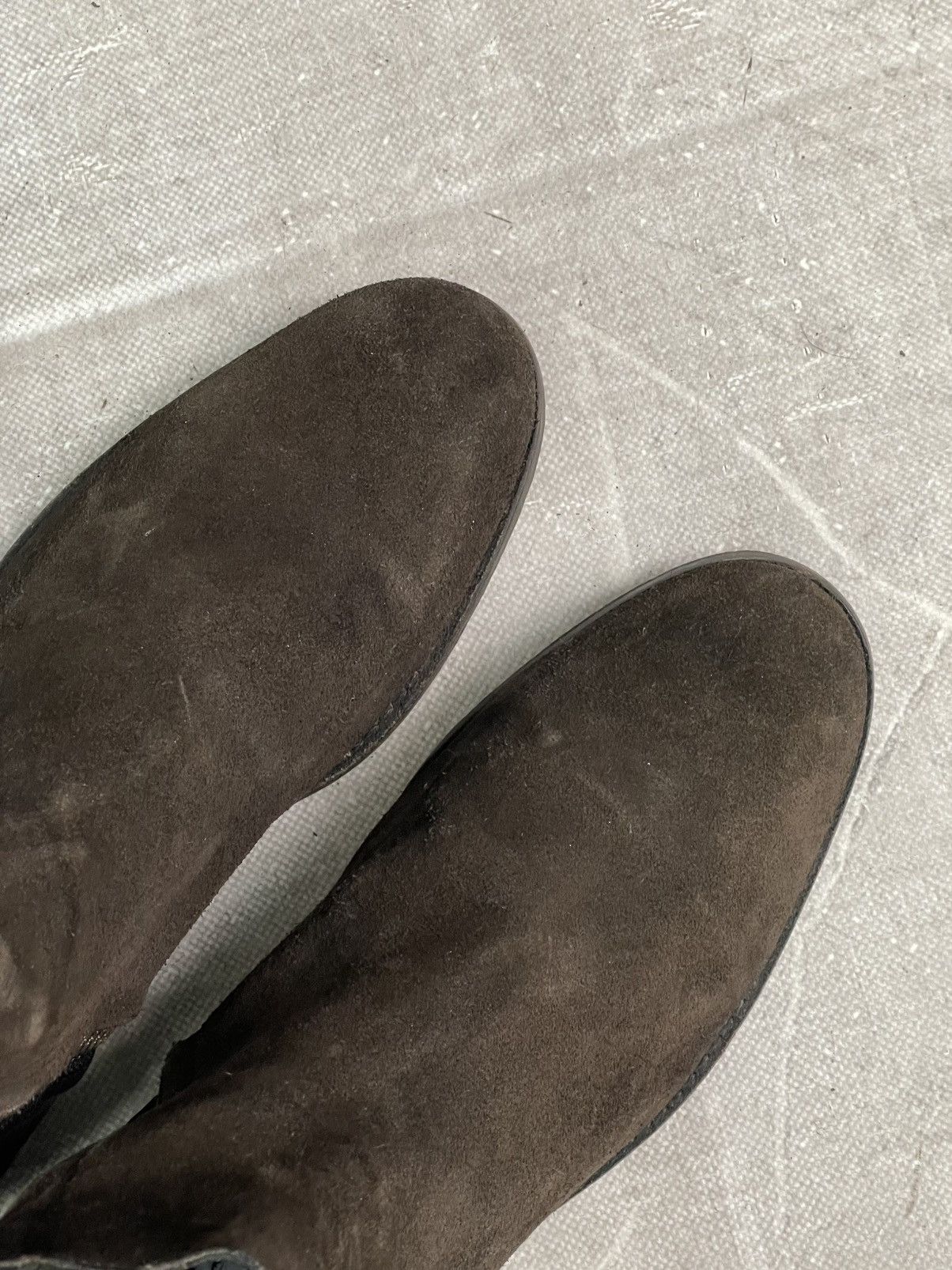 Allsaints All Saints brown ankle boots premium suede classic style Size US 12 / EU 45 - 9 Thumbnail
