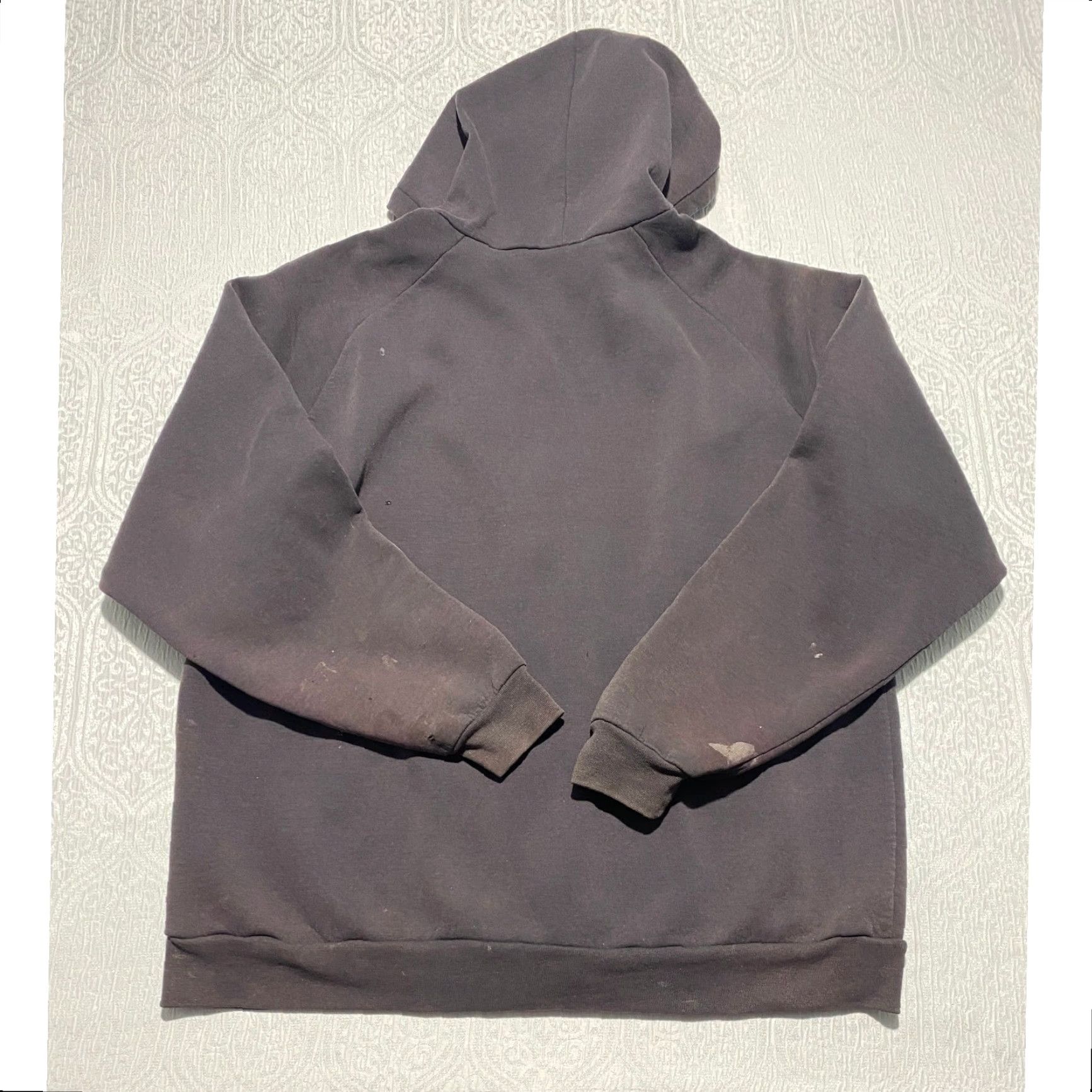 Carhartt VINTAGE Carhartt K131 BLK Thermal Lined Hoodie Mens XL Black Distressed Thrashed Size US XL / EU 56 / 4 - 6 Thumbnail