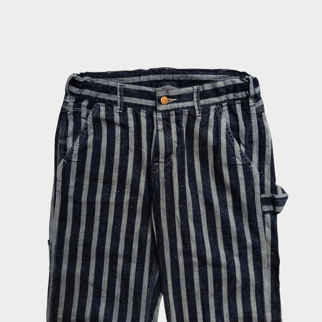 Sugar Cane Denim & Dungaree striped Carpenter pant Size US 29 - 3 Thumbnail