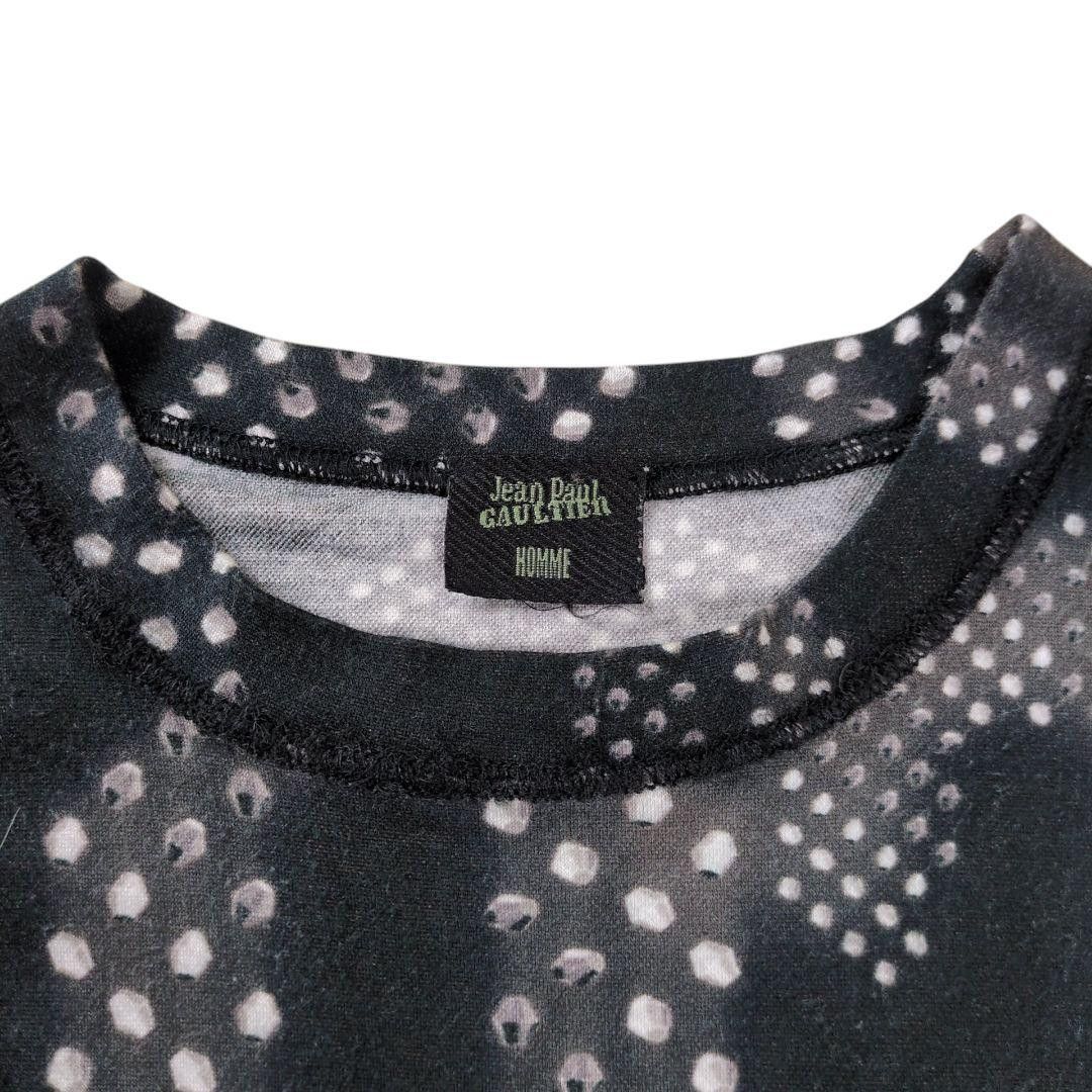 Jean Paul Gaultier Homme Number Print Power Net Tee