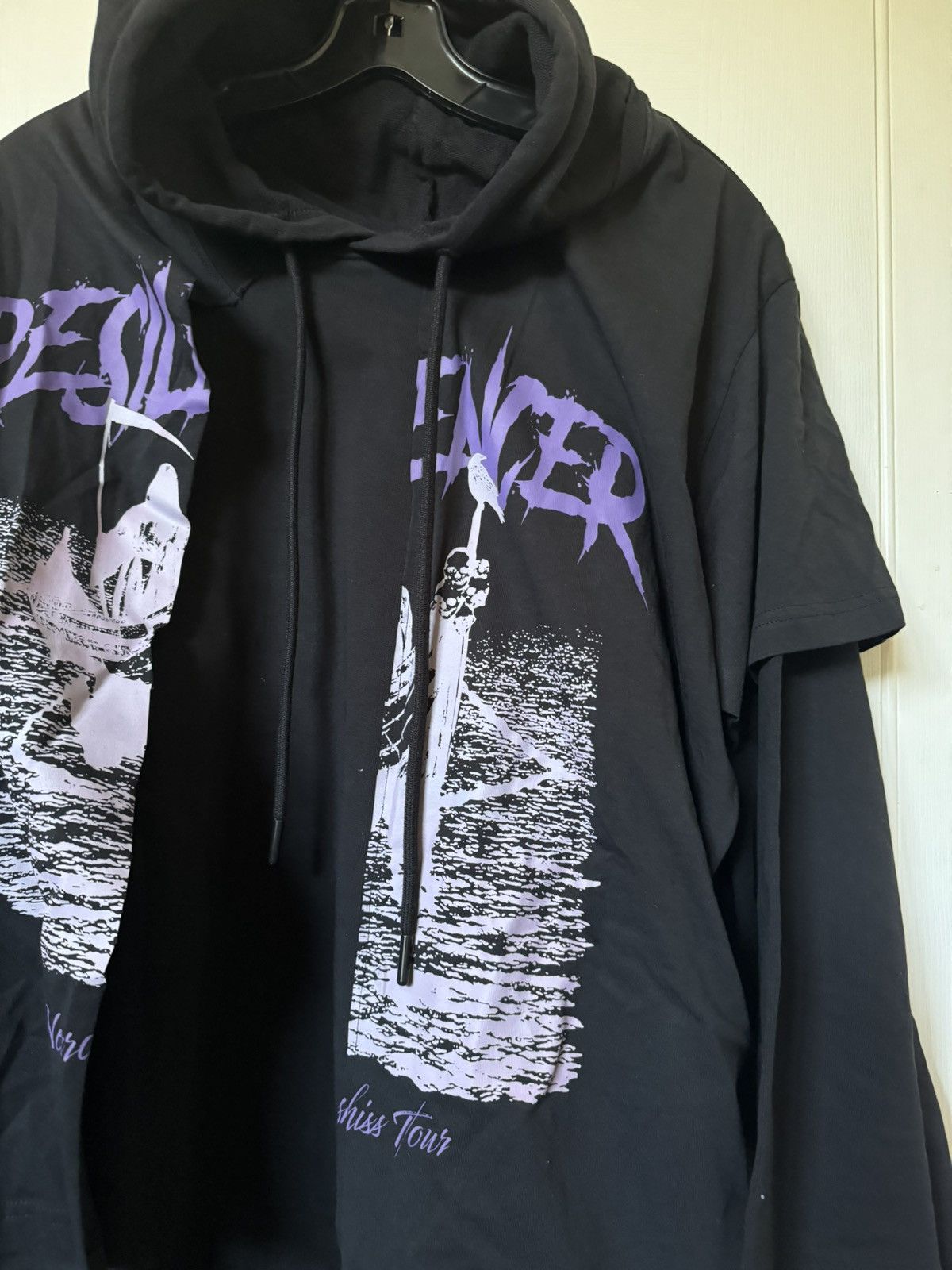 Raf Simons Raf Simons Resilencer Double Layered Hoodie Size US XS / EU 42 / 0 - 3 Thumbnail