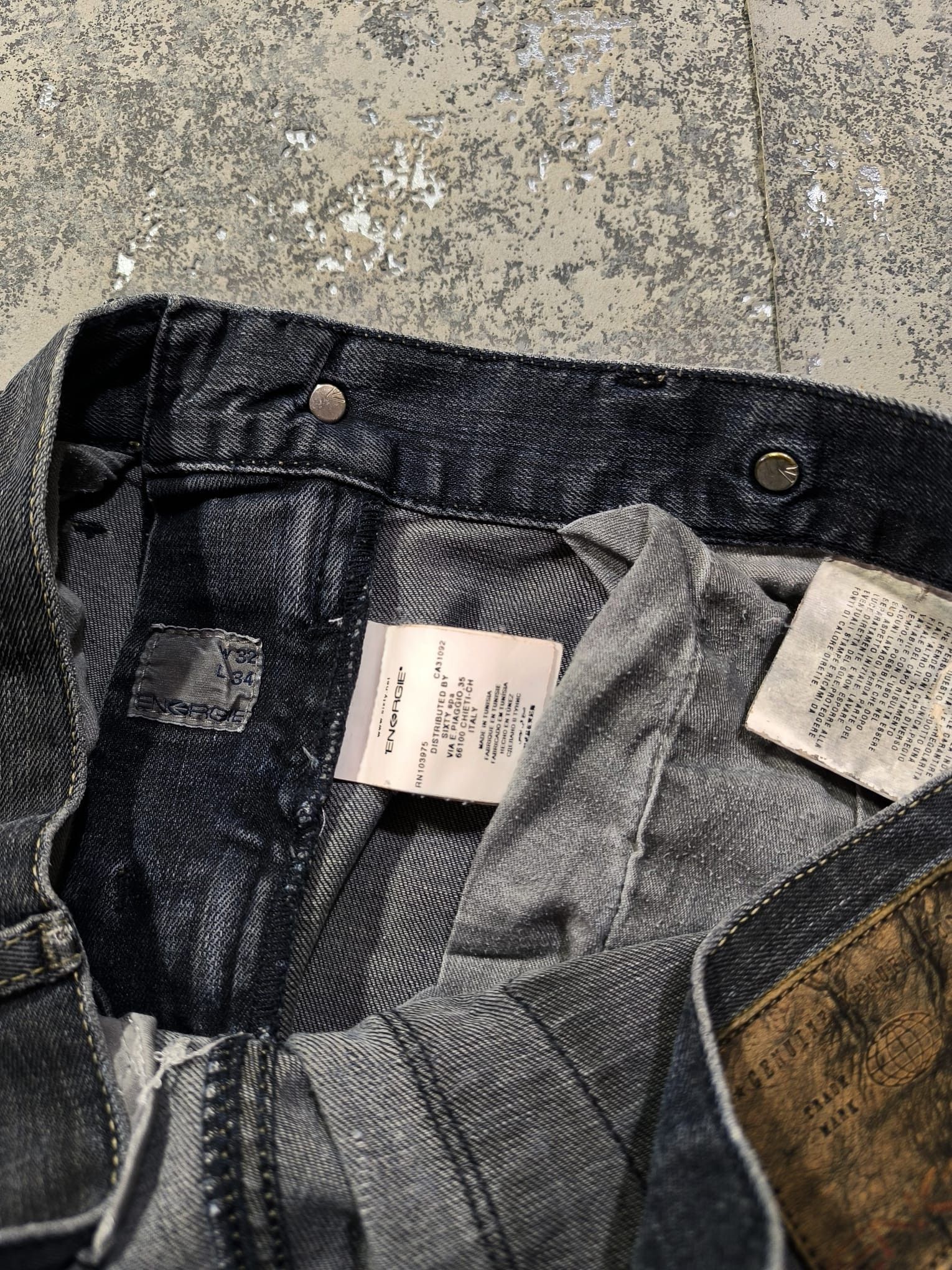 Hysteric Glamour trashed hedi slimane type slimfit destroyed energie jeans Size US 32 / EU 48 - 8 Thumbnail