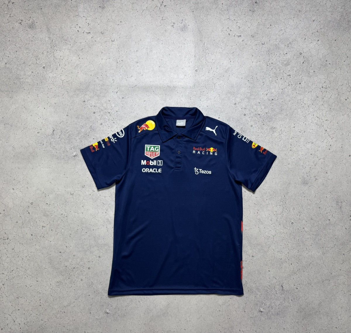 Puma Puma Red Bull Racing Vintage Polo Shirt Navy Size US S / EU 44-46 / 1 - 2 Thumbnail