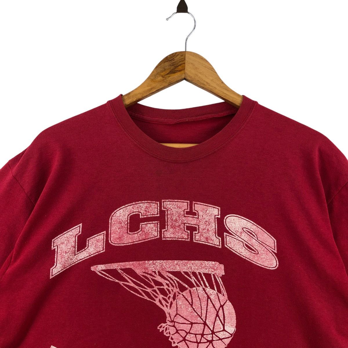 Vintage Vintage LCHS Basketball Tee Shirt Danny Gambia Casa De Autos Size US L / EU 52-54 / 3 - 2 Thumbnail