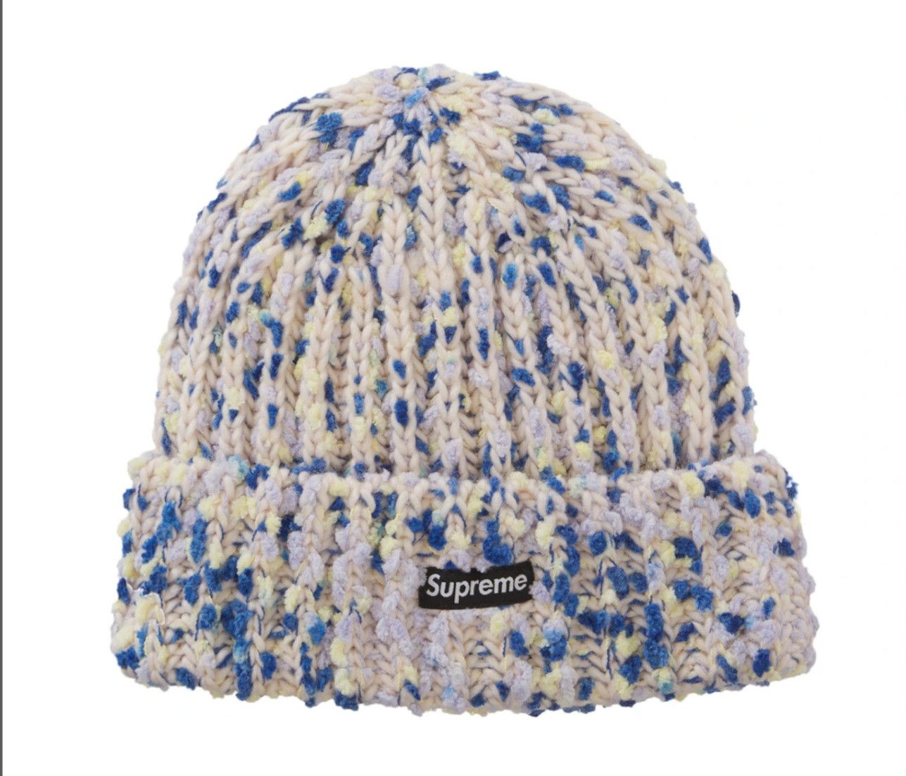image of Supreme Chenille Beanie in Lavender, Men's