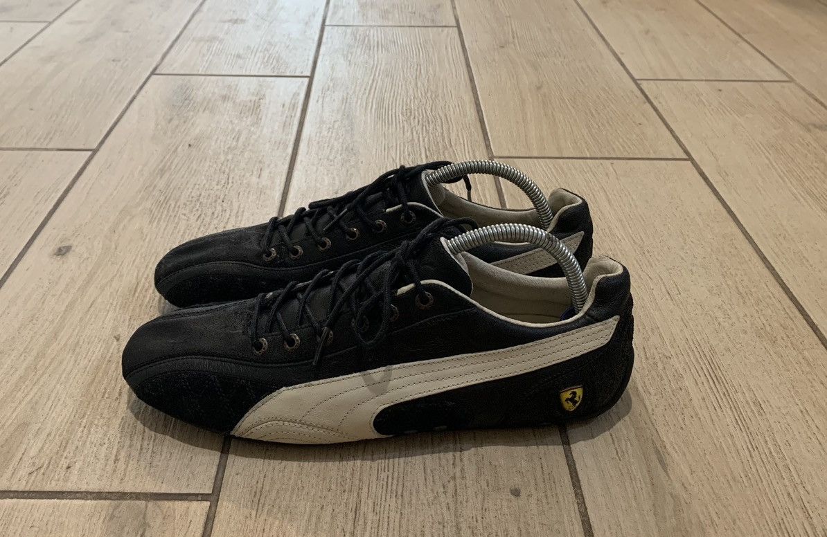 Ferrari × Puma × Vintage Vintage Puma Ferrari Leather Rare Shoes Size US 10 / EU 43 - 1 Thumbnail