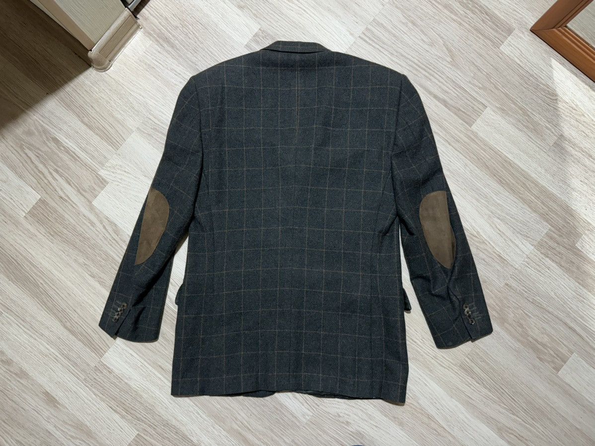 Corneliani × Designer Corneliani plaid wool cashmere blazer 48R Size 48R - 16 Thumbnail