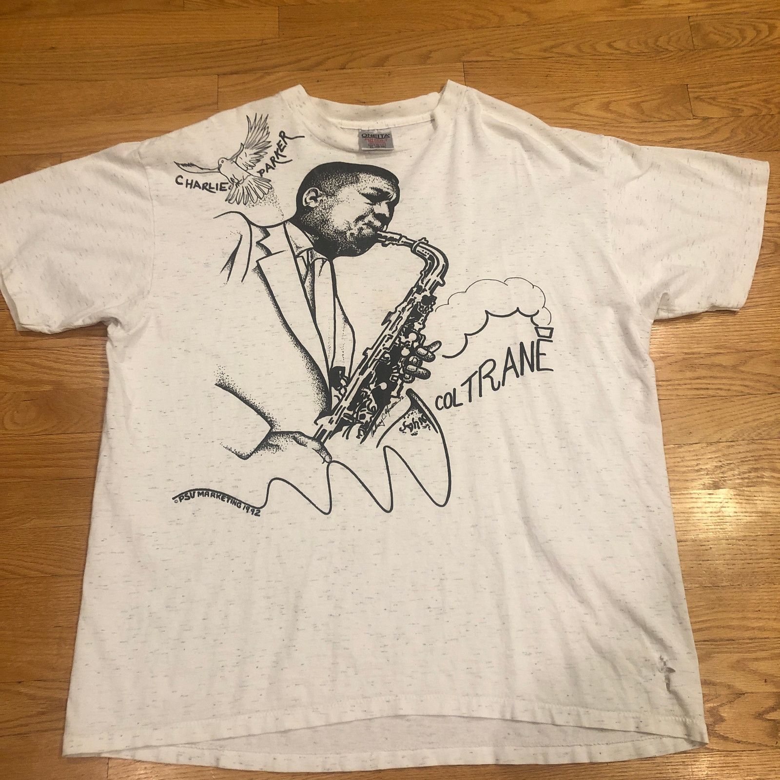 Vintage Vintage 1993 John Coltrane Charlie Parker Jazz Shirt Size XL Size US XL / EU 56 / 4 - 8 Thumbnail