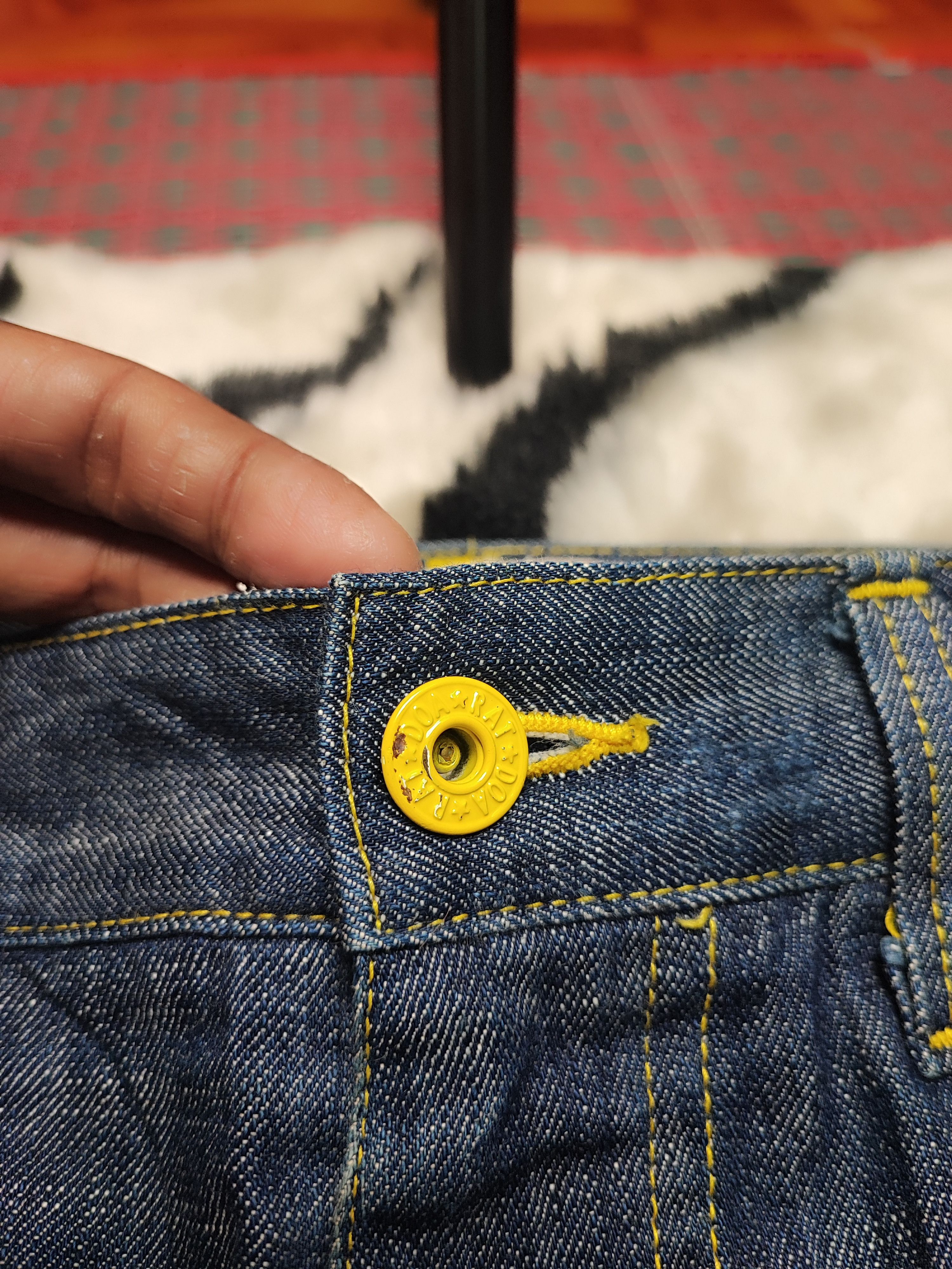 If Six Was Nine × Japanese Brand × Le Grande Bleu (L.G.B.) Doarat Patchwork Denim Size US 32 / EU 48 - 11 Thumbnail