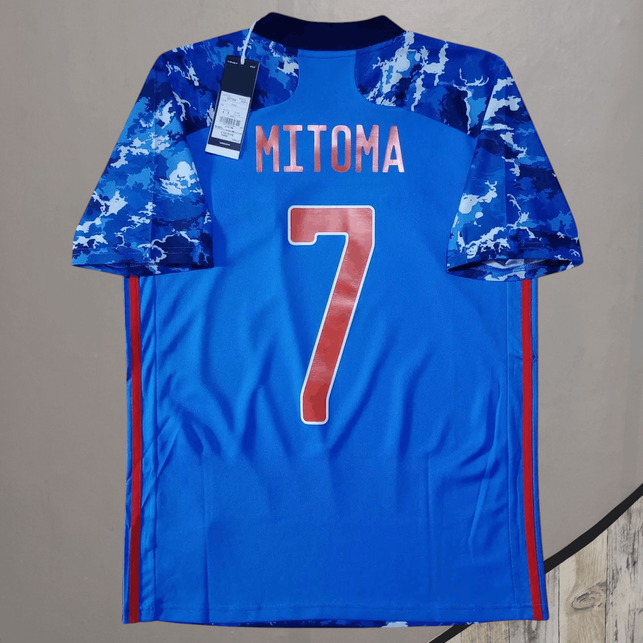 Adidas Adidas x Japan 2020-2021 Home Jersey Kaoru MITOMA #7 Size US M / EU 48-50 / 2 - 2 Thumbnail