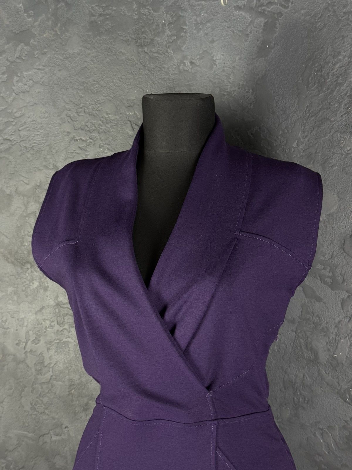 Gucci Gucci Vintage Women’s Purple Sleeveless Sheath Dress Size L Size L / US 10 / IT 46 - 4 Thumbnail