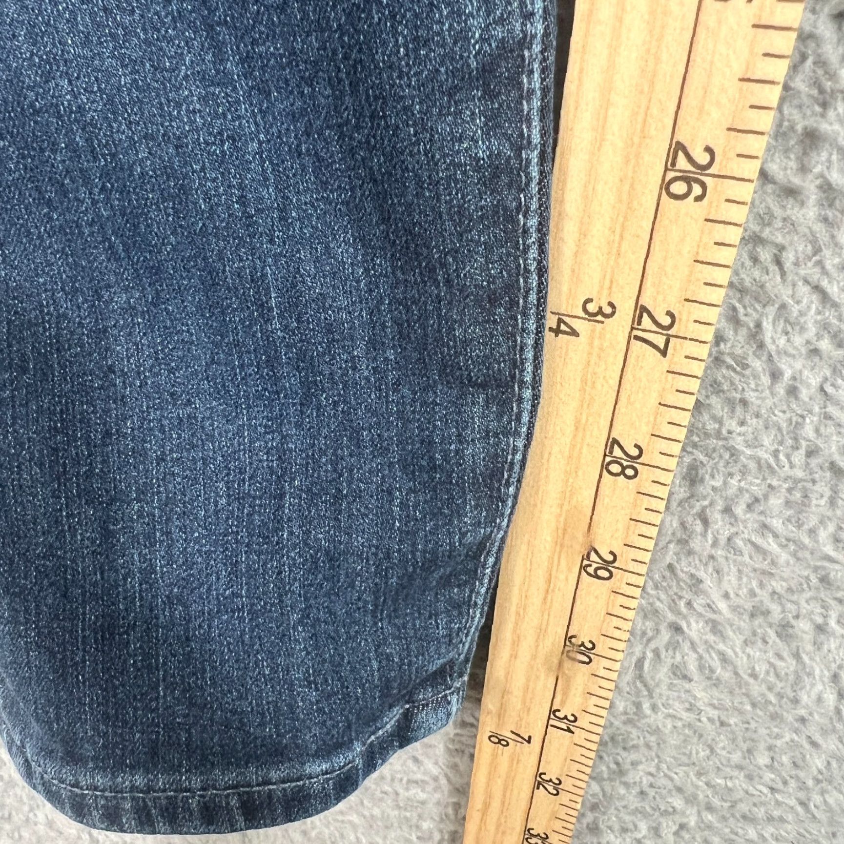 Vintage AG Adriano Goldschmied Jeans Womens 29 Regular High Rise Skinny 5-Pocket Blue Denim Size 29" - 2 Thumbnail