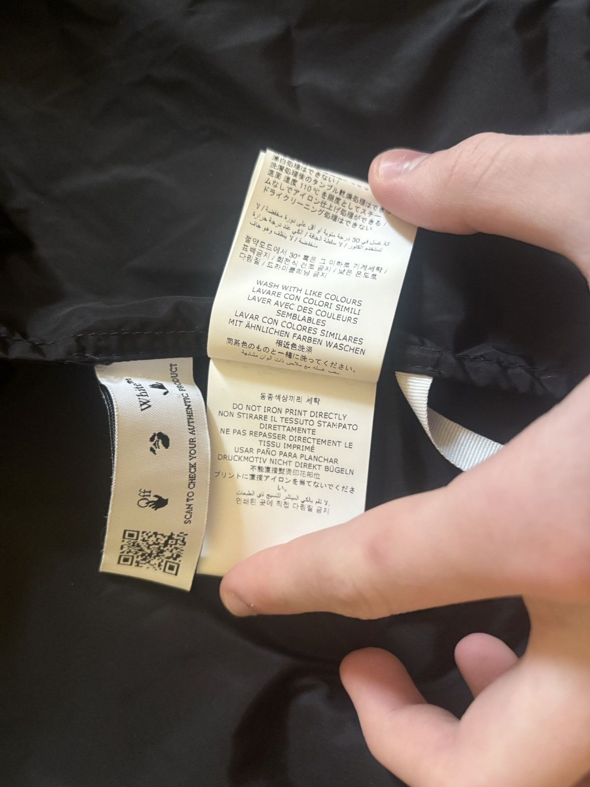 Off-White Off-White 2021 Diagonal Zip Windbreaker Size US S / EU 44-46 / 1 - 13 Thumbnail
