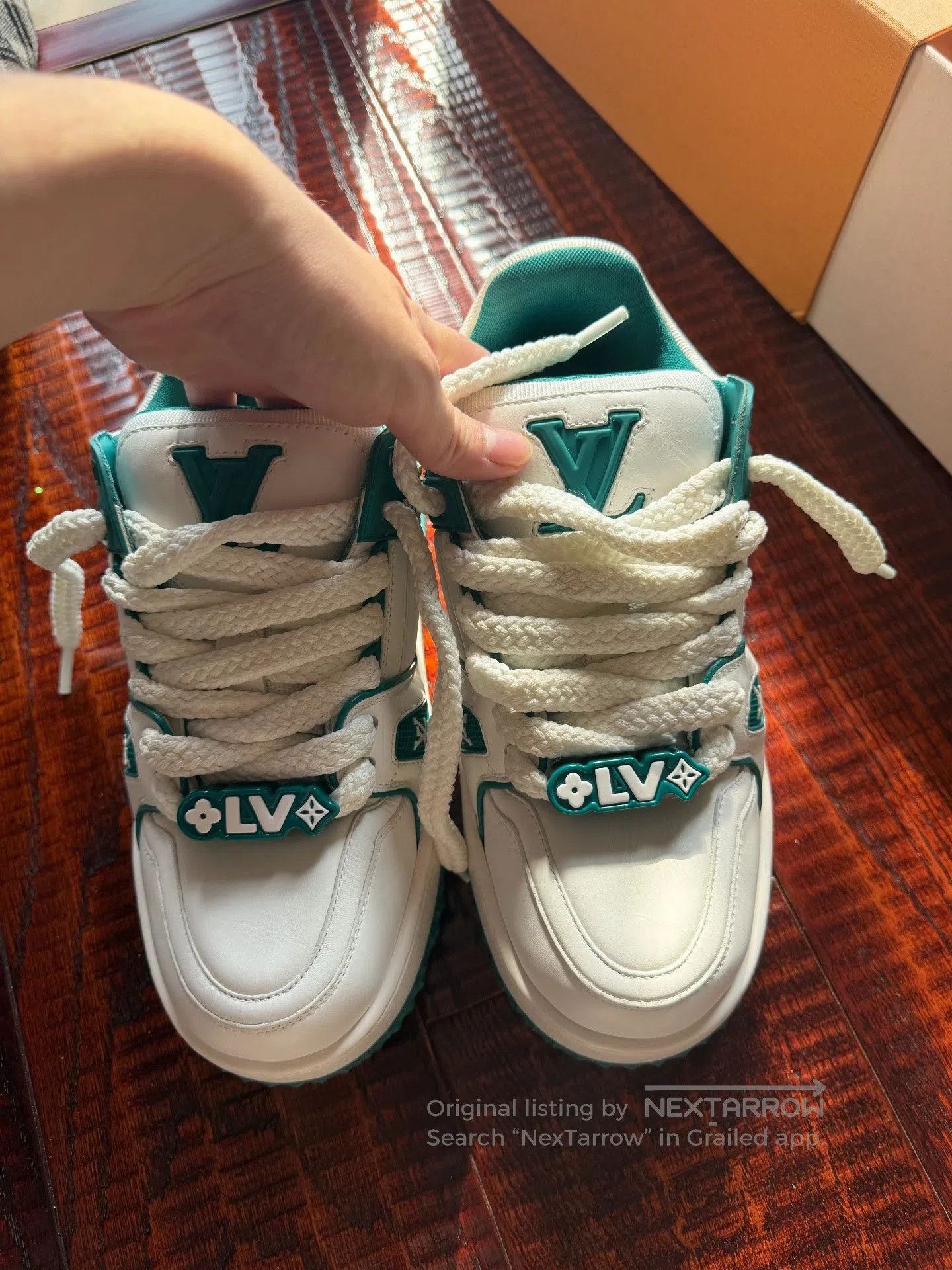 Louis Vuitton LV Trainer Maxi Sneakers. Size US 8 / EU 41 - 3 Thumbnail