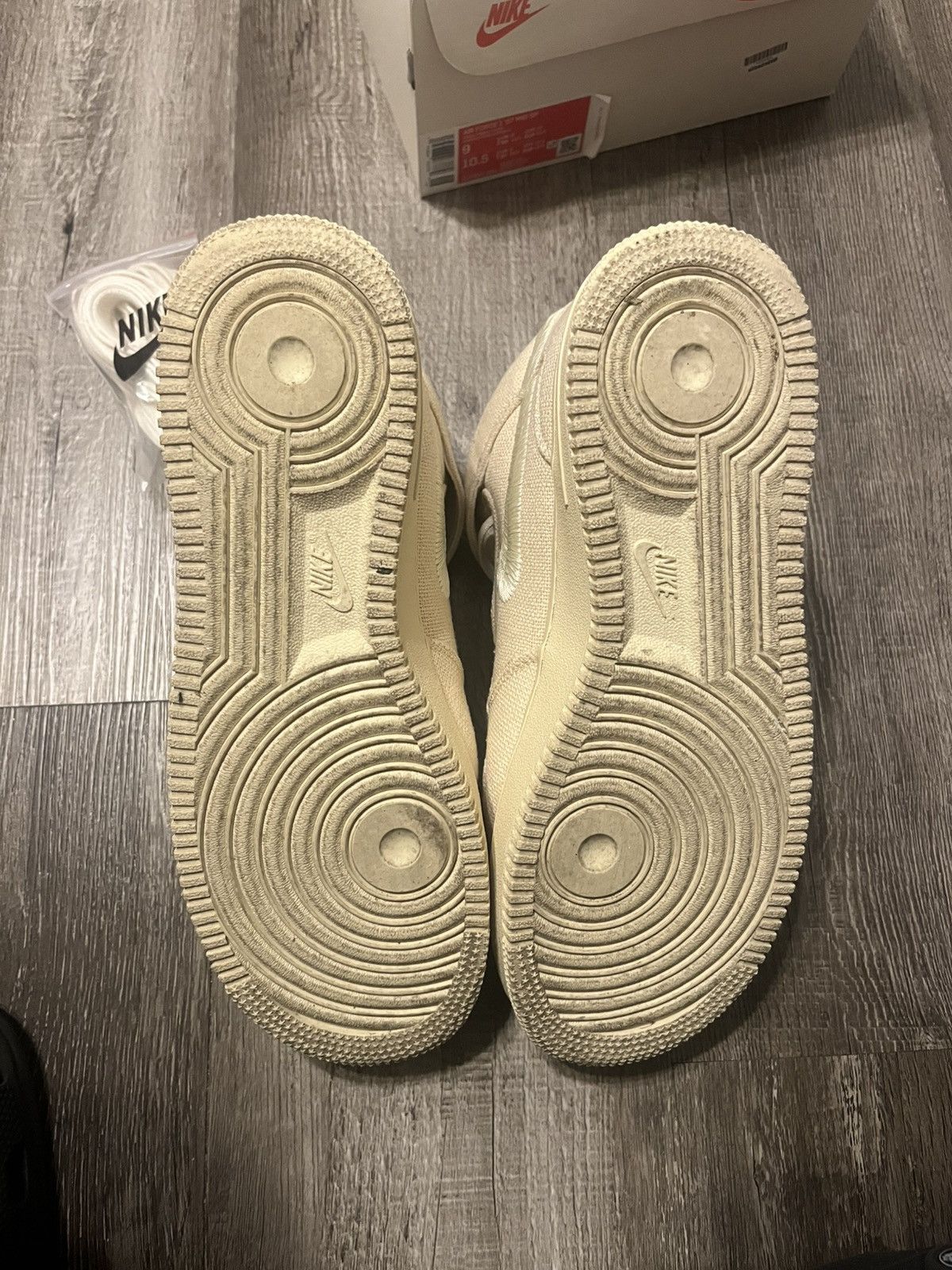 Stussy Stussy Air Force 1 Mid “Fossil” Size US 9 / EU 42 - 7 Thumbnail