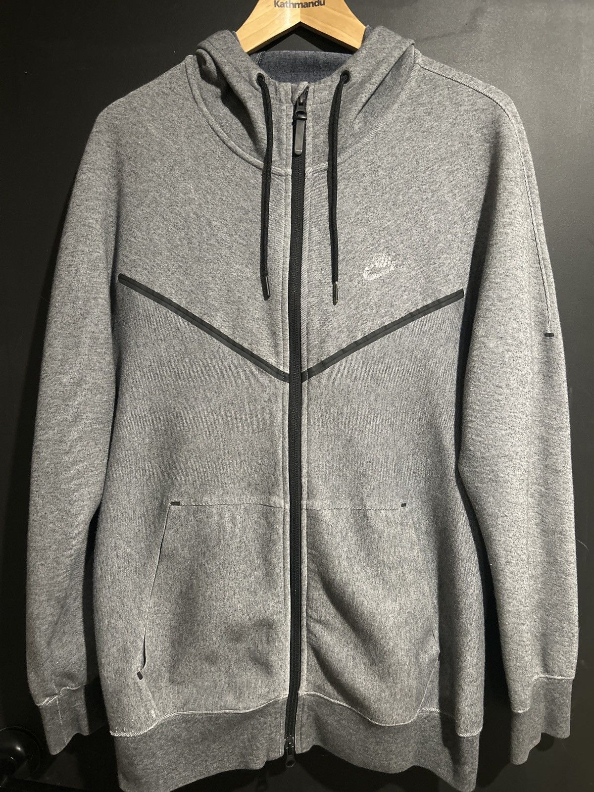 image of Nikelab X Kim Jones Tech Fleece Tracksuit in Grey, Men's (Size Medium)