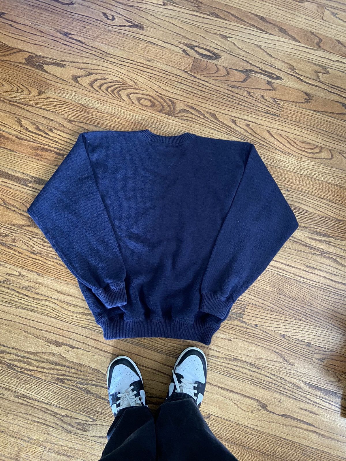 Tommy Hilfiger × Vintage Vintage Tommy Hilfiger knit sweater Size US L / EU 52-54 / 3 - 2 Thumbnail